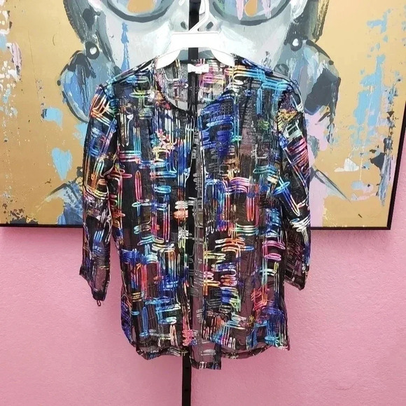 Adore Multi Color Jacket - Picture 1 of 6